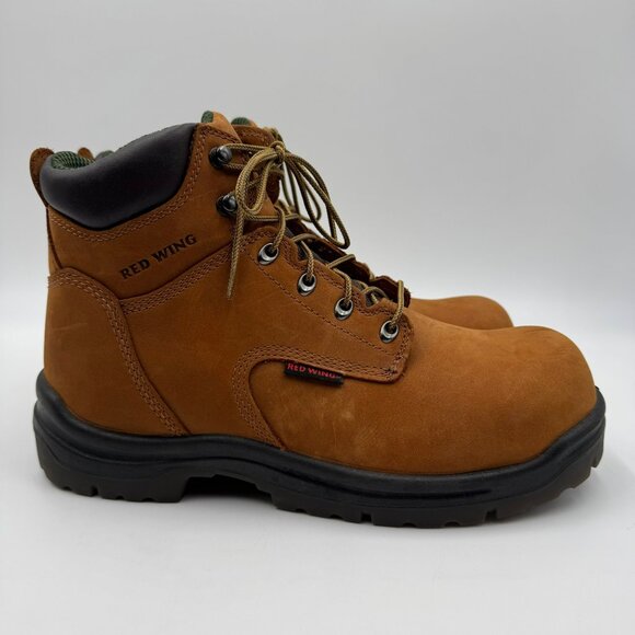 Red Wing King Toe Mens 6-Inch Waterproof Safety Toe Leather Boots Size 11D - Picture 3 of 15